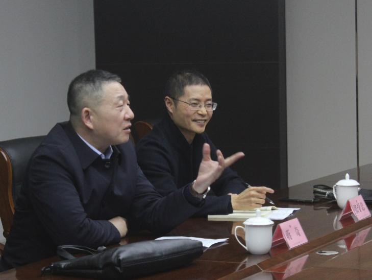 市醫療保障局副局長蔣奇一行走訪調研華天寶藥業